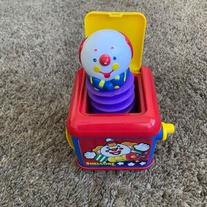 Shelcore 1992 Jack in the Box Clown Vintage Toy